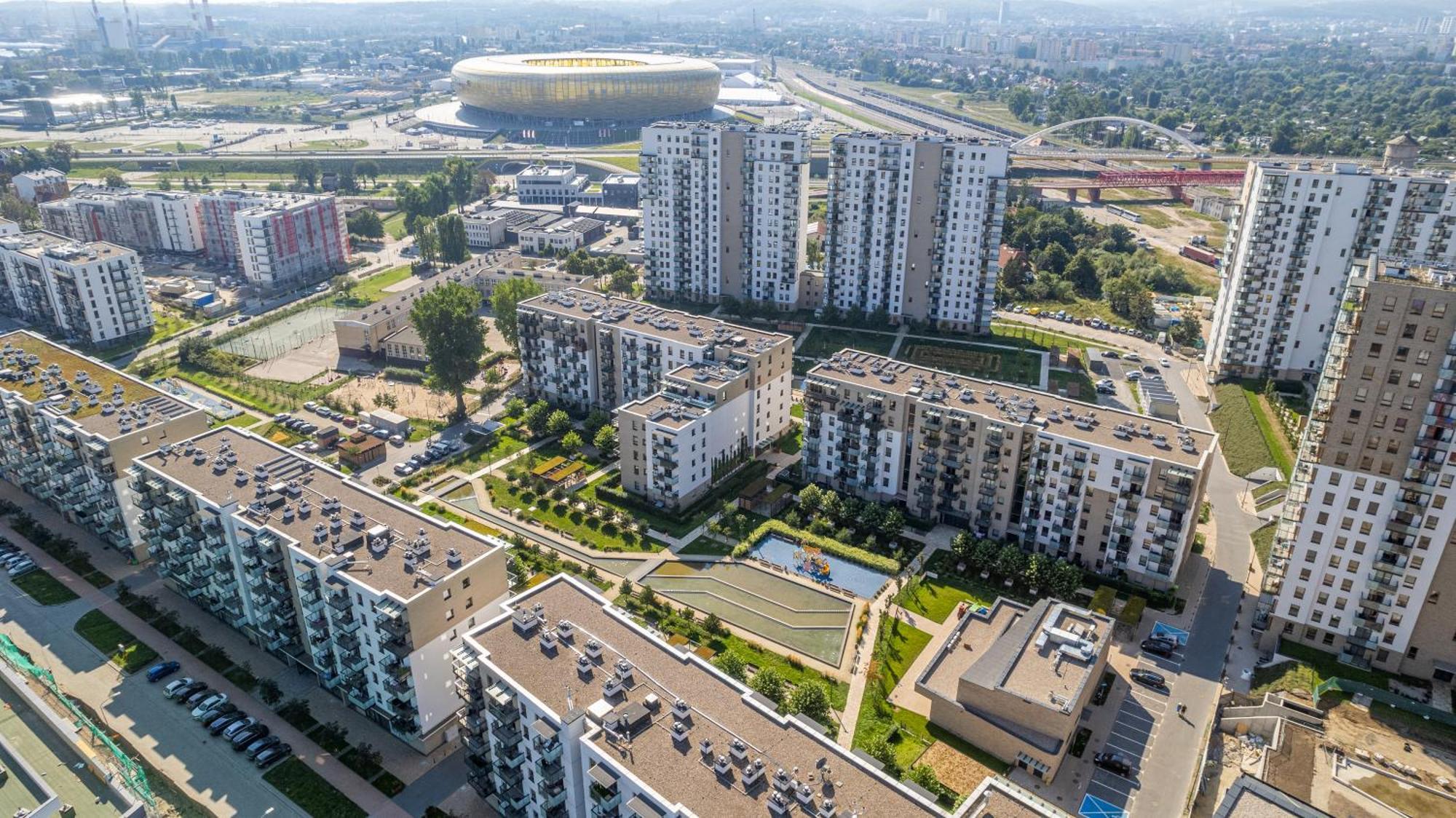 Nowa Letnica Comfortable With Balcony & Parking By Renters * Gdansk