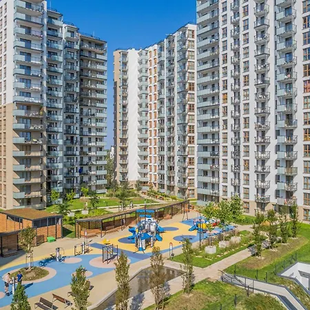 Nowa Letnica Comfortable Apartments With Balcony & Parking Gdansk By Noclegi Renters Exterior photo