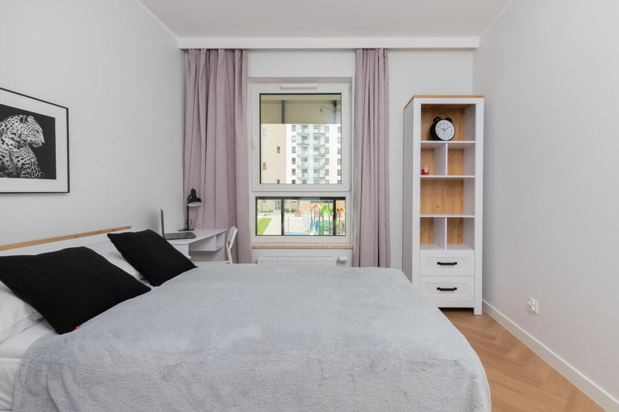 Nowa Letnica Comfortable With Balcony & Parking By Renters Apartment Gdansk