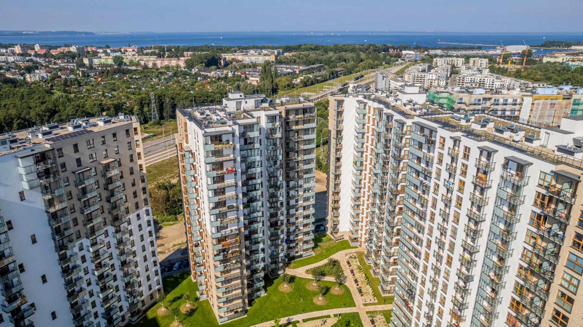 Apartment Nowa Letnica Comfortable With Balcony & Parking By Renters Gdansk